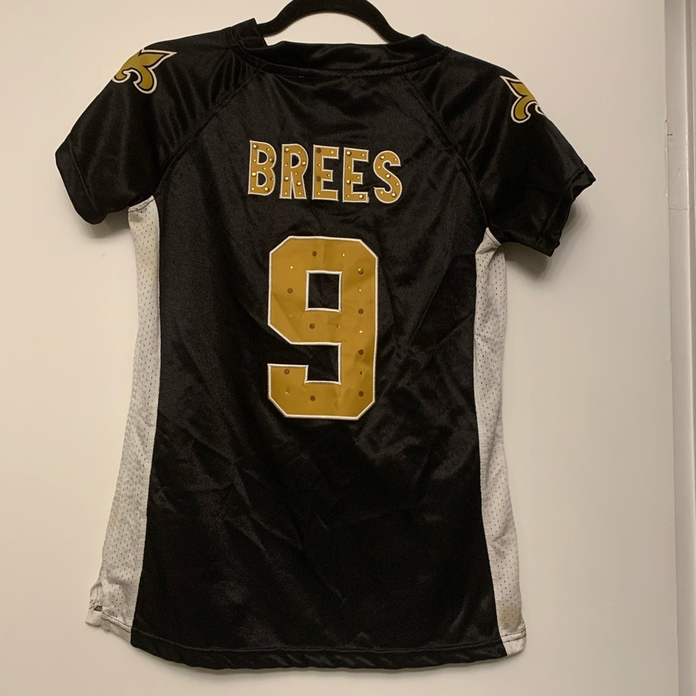 Custom Drew Brees Bling Jersey Small - Picture 2 of 5